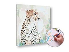 Paint by Numbers - Gepárd a vadászaton