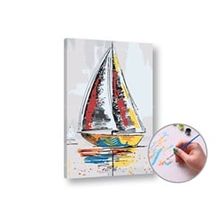 Paint by Numbers készlet - Hajó téma