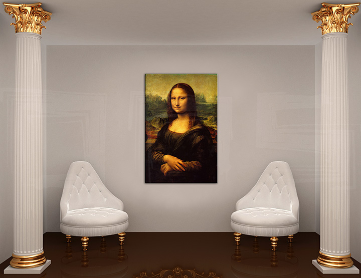 Vászonkép MONA LISA  Leonardo Da Vinci  