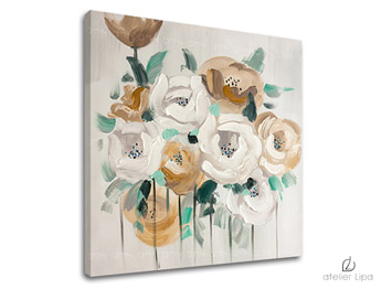 Szerzői reprodukció vászonra FLOWERS XOBFB531E1