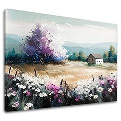 Tájkép, vászon A hely tele van titkokkal 40x50 cm