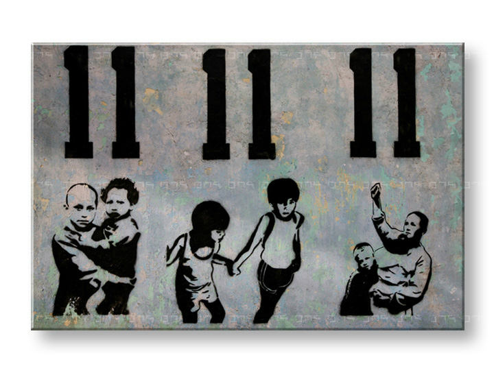 Vászonkép Street Art - Banksy 