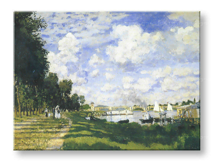 Vászonkép ARGENTEUIL - Claude Monet   REP077