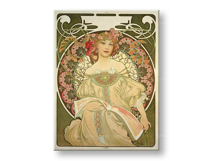 Vászonkép ÁLMODÁS - Alfons Mucha 