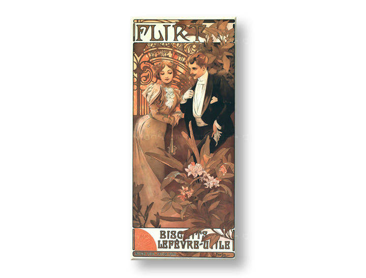 Vászonkép FLÖRT - Alfons Mucha 