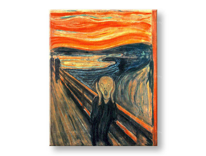 Vászonkép A sikoly- Edvard Munch  