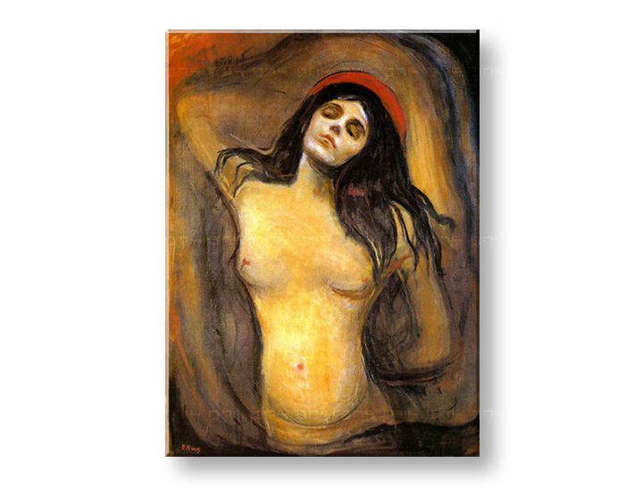 Vászonkép MADONNA - Edvard Munch  