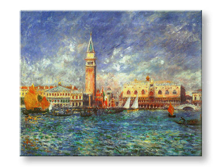 Vászonkép THE DOGE'S PALACE - Pierre Auguste Renoir 