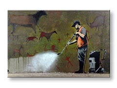 Vászonkép Street Art - Banksy 