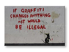 Vászonkép Street Art - Banksy XOBBA022O1