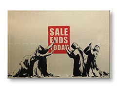 Vászonkép Street Art - Banksy 