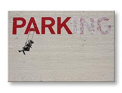 Vászonkép Street Art - Banksy 